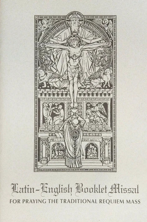 Latin-English Booklet Missal for Requiem Mass